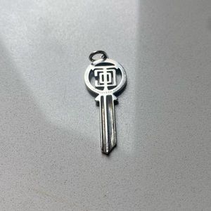 Tiffany key necklace pendant